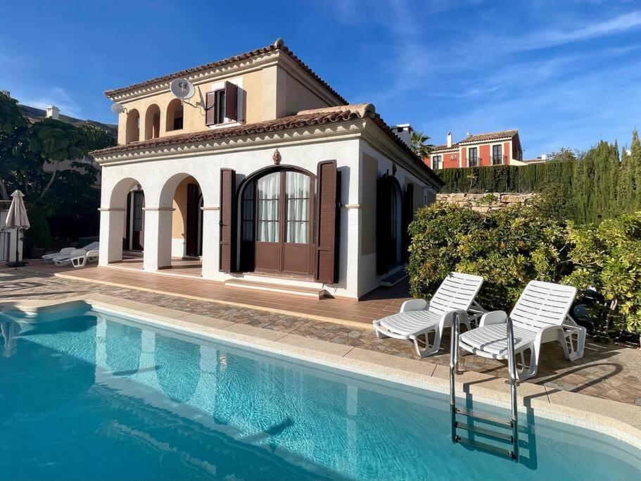 Villa Deluxe,White Beach,Mountains Finestrat Eksteriør billede
